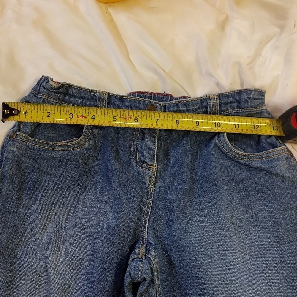Hanna Andersson jeans size 150 which is a girls size 12.